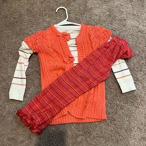 4-5 multi-brand 3 piece outfit. TTS. Worn once. Too hot in Texas